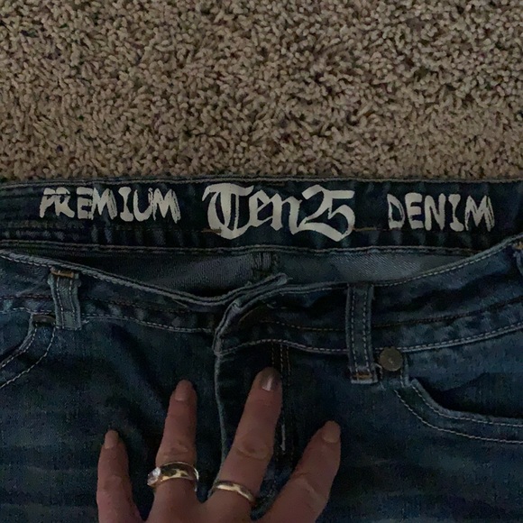 Ten 25 Denim Blue Jeans 7/8  30W inseam 8 rise. Euc - Picture 5 of 11